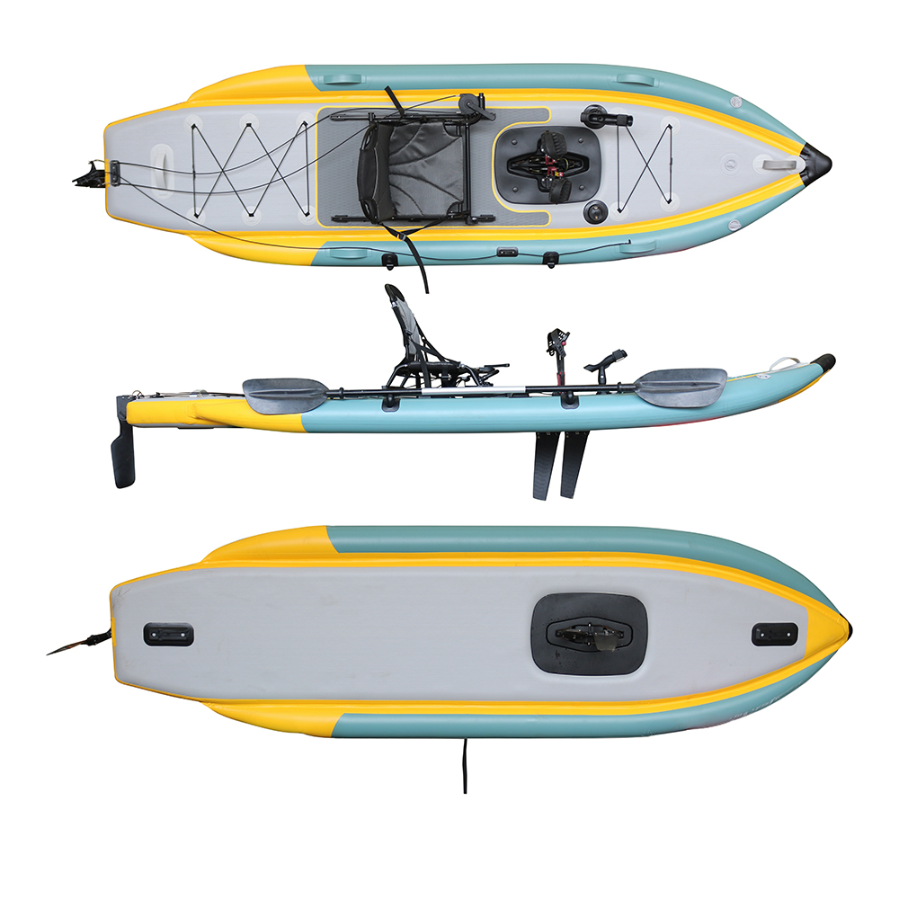 Fishing Kayak Sit In - Kayak de pesca inflable plegable de