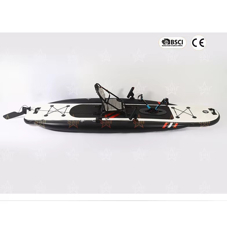 Fishing Kayak Sit In - Kayak Inflable de Fábrica con Pedales
