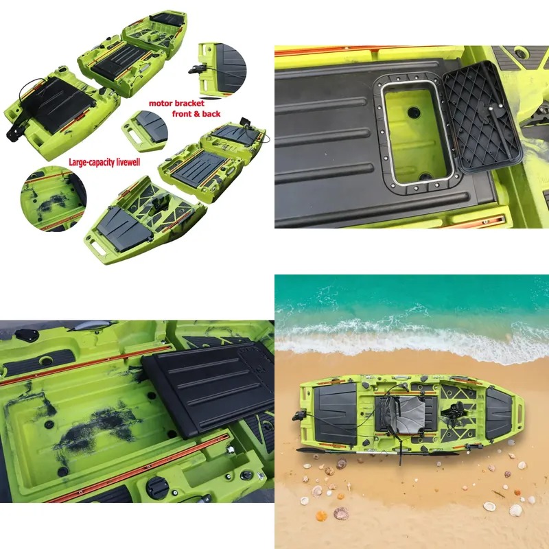 Kayak de 10 pies con propulsió - Fishing Kayak Seat reseña y precio
