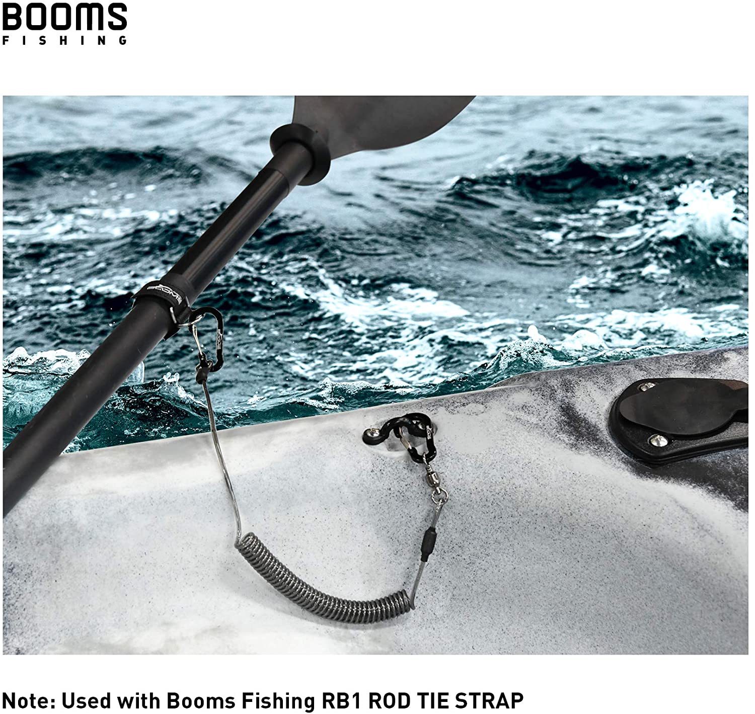 Booms Fishing T02RB1 caña de p - Fishing Kayak Paddle reseña y precio